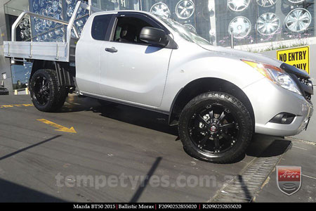 20x9.0 Ballistic Morax on MAZDA BT50