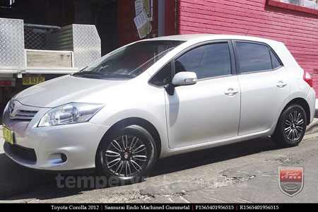 15x6.5 Samurai Endo HDF on TOYOTA COROLLA