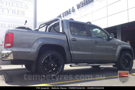 18x9.0 Ballistic Morax on VW AMAROK