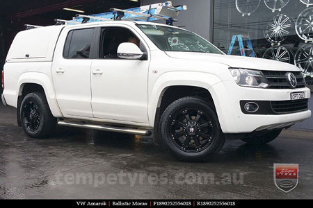 18x9.0 Ballistic Morax on VW AMAROK