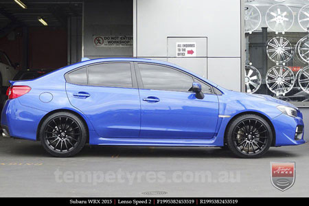 19x8.5 19x9.5 Lenso Speed 2 SP2 on SUBARU WRX