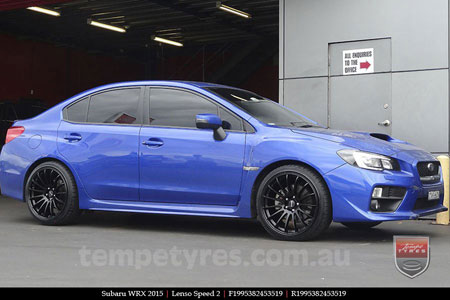 19x8.5 19x9.5 Lenso Speed 2 SP2 on SUBARU WRX