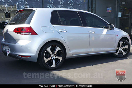 17x7.5 VGT on VW GOLF