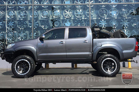 20x9.5 Lenso Max1 MBD on TOYOTA HILUX SR5