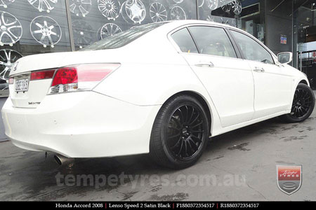 18x8.0 Lenso Speed 2 SP2 on HONDA ACCORD