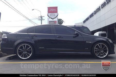20x8.5 20x9.5 Lenso Eurostyle 7 ES7 on HOLDEN COMMODORE VE