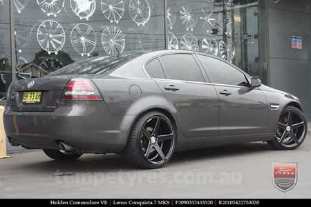 20x9.0 20x10.5 Lenso Conquista 7 MKS CQ7 on HOLDEN COMMODORE VE