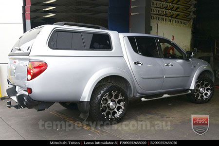 20x9.0 Lenso Intimidator 5 IM5 on MITSUBISHI TRITON