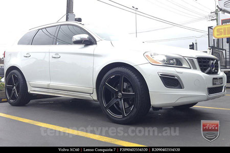 20x9.0 20x10.5 Lenso Conquista 7 MKS CQ7 on VOLVO XC60