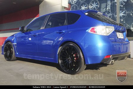 19x8.5 19x9.5 Lenso Speed 2 SP2 on SUBARU WRX