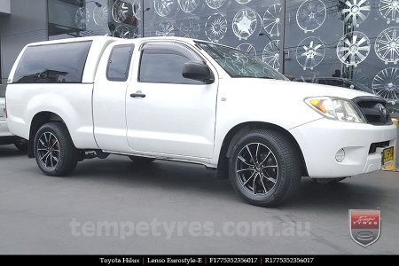 17x7.5 Lenso Eurostyle E ESE on TOYOTA HILUX