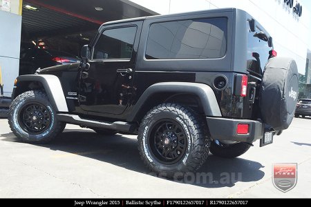 17x9.0 Ballistic Scythe on JEEP WRANGLER