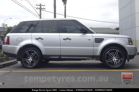 20x9.0 20x10 Lenso Miami on RANGE ROVER SPORT