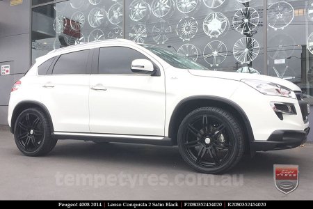 20x8.0 Lenso Conquista 2 SB CQ2 on PEUGEOT 4008