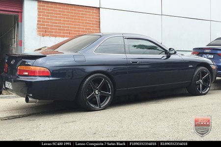 18x8.0 18x9.0 Lenso Conquista 7 MKS CQ7 on LEXUS SC