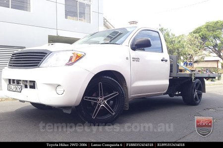 18x8.0 18x9.5 Lenso Conquista 6 CQ6 on TOYOTA HILUX