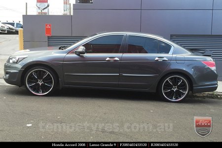 20x8.5 Lenso Grande9 on HONDA ACCORD