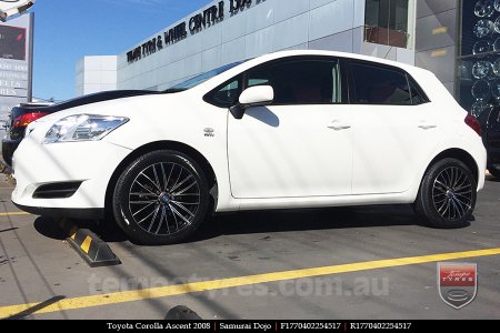 17x7.0 Samurai Dojo on TOYOTA COROLLA