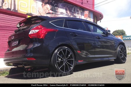 18x8.0 Lenso Eurostyle E ESE on FORD FOCUS