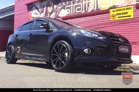 18x8.0 Lenso Eurostyle E ESE on FORD FOCUS