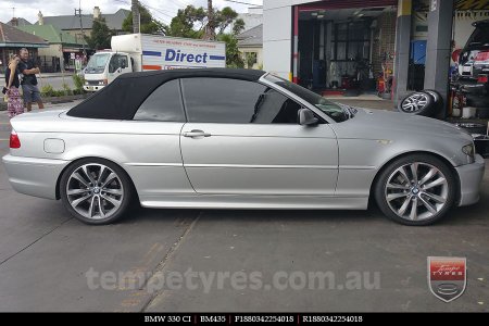 18x8.0 BM435 on BMW 3 SERIES