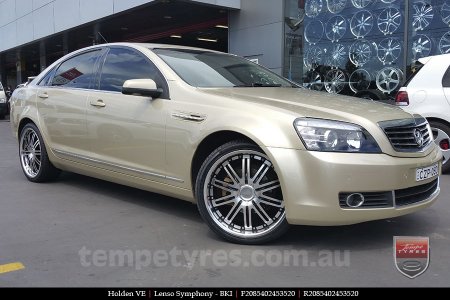 10x7.0 Starcorp E Series on HOLDEN COMMODORE VE