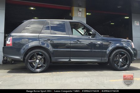 20x9.0 20x10.5 Lenso Conquista 7 MKS CQ7 on RANGE ROVER SPORT