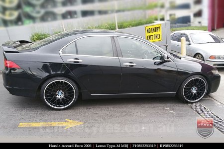 19x8.5 Lenso Type-M MBJ on HONDA ACCORD