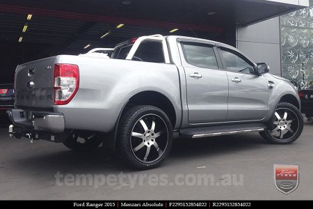 22x9.5 Menzari Absolute on FORD RANGER