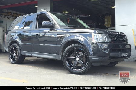 20x9.0 20x10.5 Lenso Conquista 7 MKS CQ7 on RANGE ROVER SPORT