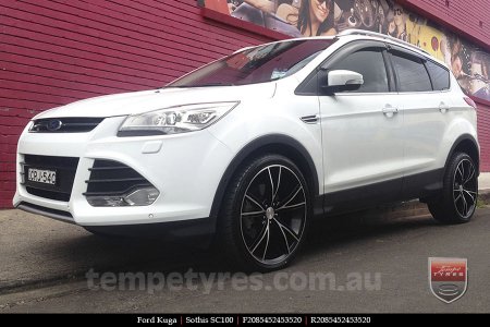 20x8.5 20x10 Sothis SC100 BFM on FORD KUGA