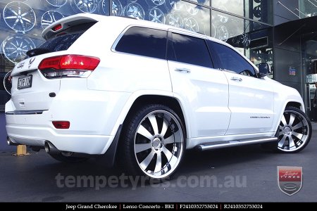 24x10 Lenso Concerto - BKI on JEEP GRAND CHEROKEE