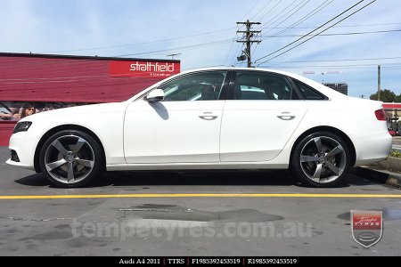 19x8.5 TTRS on AUDI A4