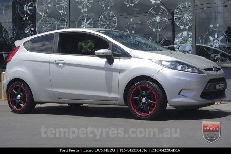 16x7.0 Lenso DC6 MBRG on FORD FIESTA