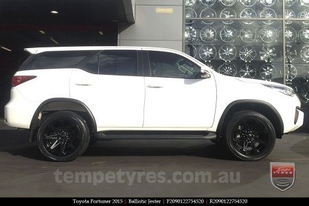 20x9.0 Ballistic Jester on TOYOTA FORTUNER