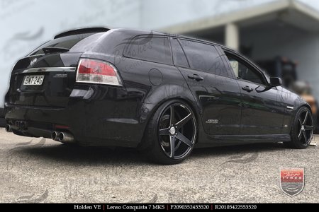 20x9.0 20x10.5 Lenso Conquista 7 MKS CQ7 on HOLDEN COMMODORE VE