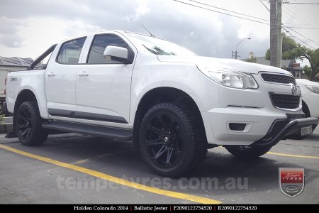 20x9.0 Ballistic Jester on HOLDEN COLORADO