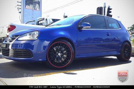 19x8.5 Lenso Type-M MBRG on VW GOLF