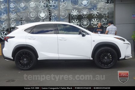 20x9.5 Lenso Conquista 5 SB CQ5 on LEXUS NX