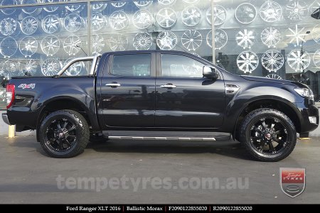 20x9.0 Ballistic Morax on FORD RANGER