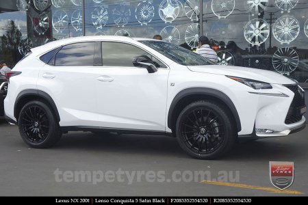 20x9.5 Lenso Conquista 5 SB CQ5 on LEXUS NX