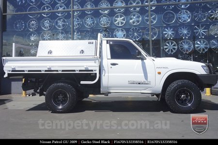 Custom Simmons Wheels on NISSAN PATROL