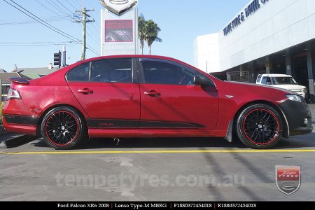 18x8.0 Lenso Type-M MBRG on FORD FALCON