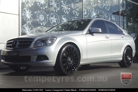 20x9.5 Lenso Conquista 5 SB CQ5 on MERCEDES C-Class