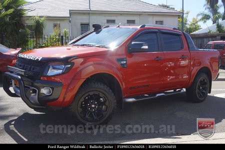 18x9.0 Ballistic Jester on FORD RANGER WILDTRAK