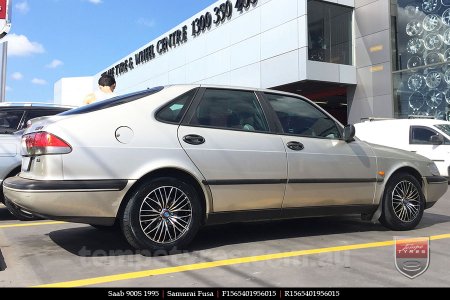 15x6.5 Samurai Fusa on SAAB 900