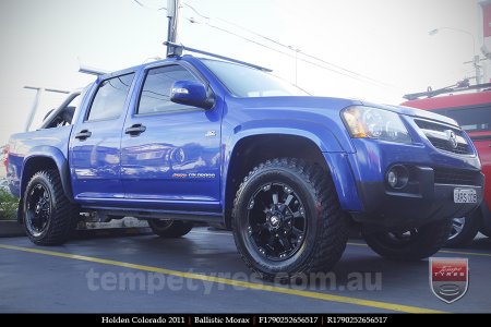 17x9.0 Ballistic Morax on HOLDEN COLORADO