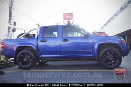 17x9.0 Ballistic Morax on HOLDEN COLORADO