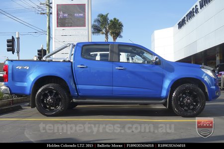 18x9.0 Ballistic Morax on HOLDEN COLORADO