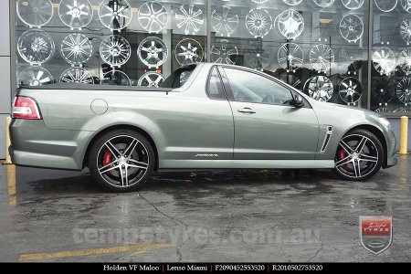 20x9.0 20x10 Lenso Miami on HOLDEN COMMODORE MALOO